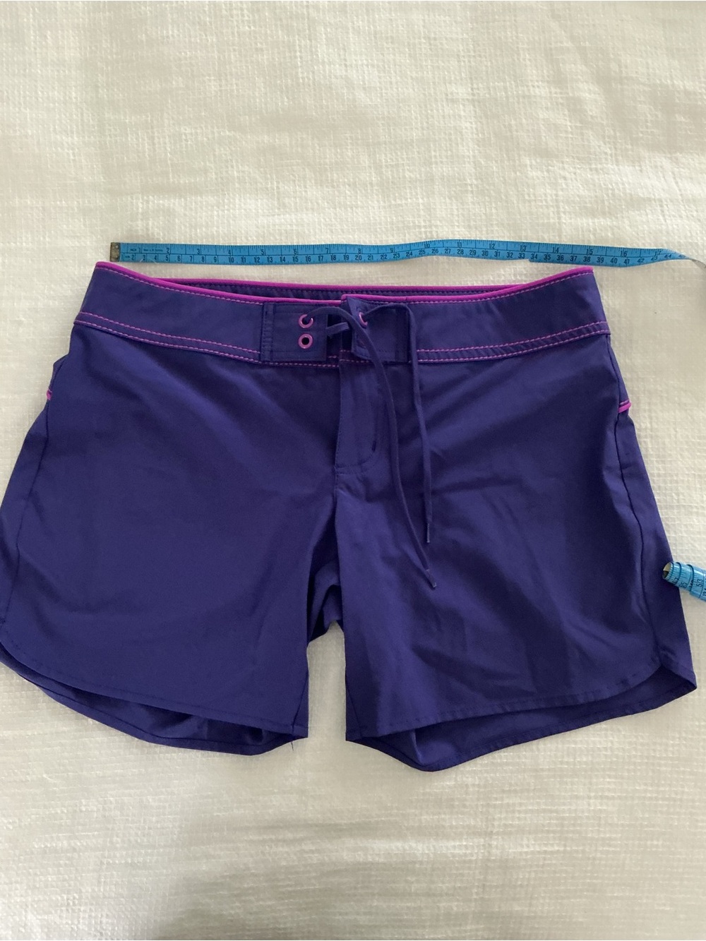 Carve Designs PURPLE Swim Shorts with Pink Trim